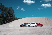 29vw golf r vs citroen ds3 racing vs abarth 500 esseesse