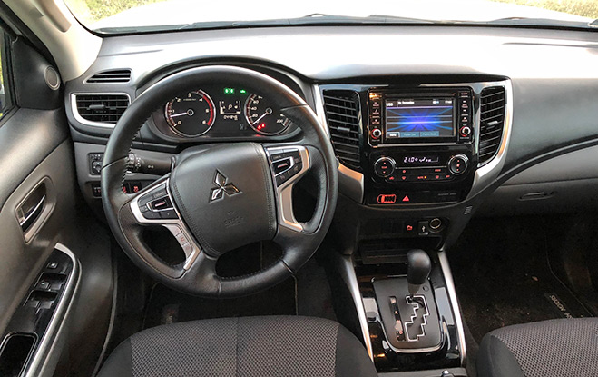 Mitsubishi L200 Black Edition Inside 1