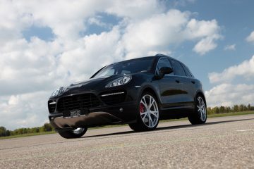 Porsche Cayenne 2010 wymuskane przez TECHART