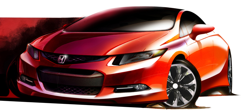 Honda Civic Concept zadebiutuje w styczniu 2011