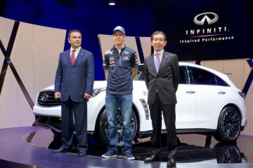 Jak powstawało Infiniti FX Sebastian Vettel