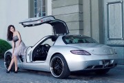 Mercedes SLS AMG 3 180x120