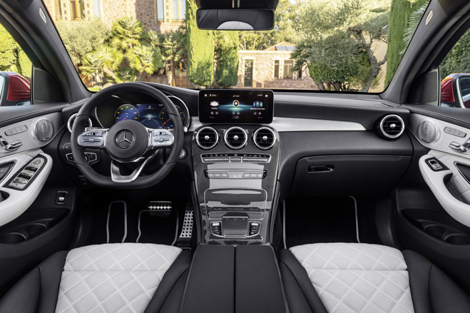 Mercedes Benz GLC Coupe Inside