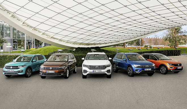 Volkswagen SUVs 2019
