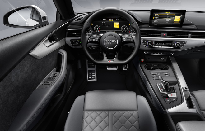 Audi S5 TDI Inside 2