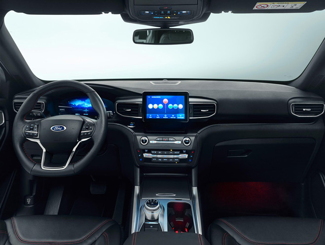 Ford Explorer Hybrid 2019 Inside 2