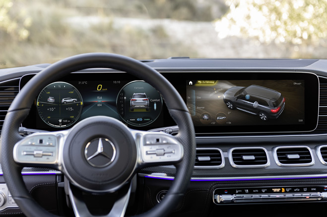 Mercedes Benz GLS 2019 Inside 1