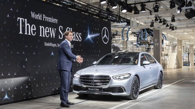 Mercedes Benz Klasa S Launch 1