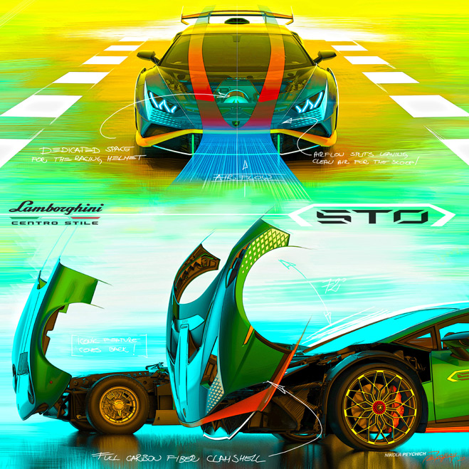 Lamborghini Huracan STO 4