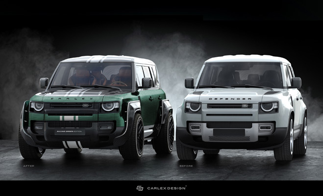 Land Rover Defender Racing Green Edition 08