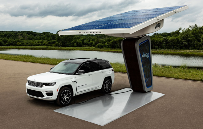 Grand Cherokee PHEV Charging