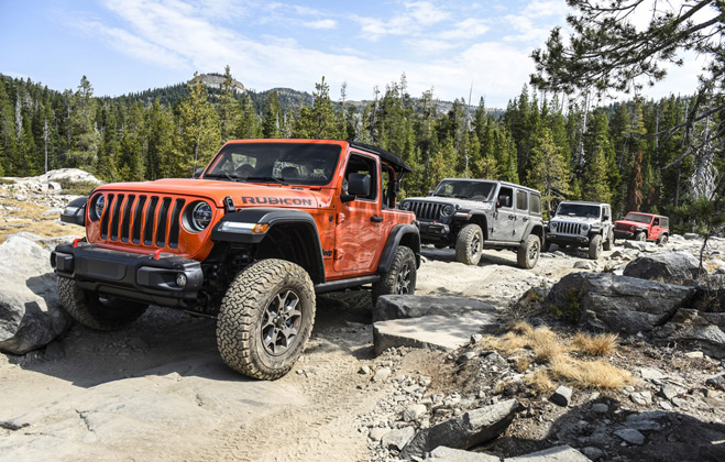 Jeep Rubicon Trail US