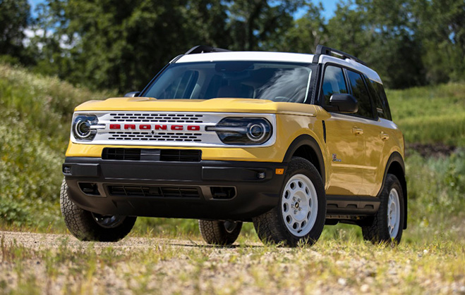2023 Bronco Sport HLEdition Yellow 1