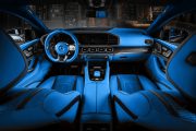 Mercedes Benz GLE Coupe Racing Blue Carlex Design 2 180x120