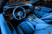 Mercedes Benz GLE Coupe Racing Blue Carlex Design 9 180x120