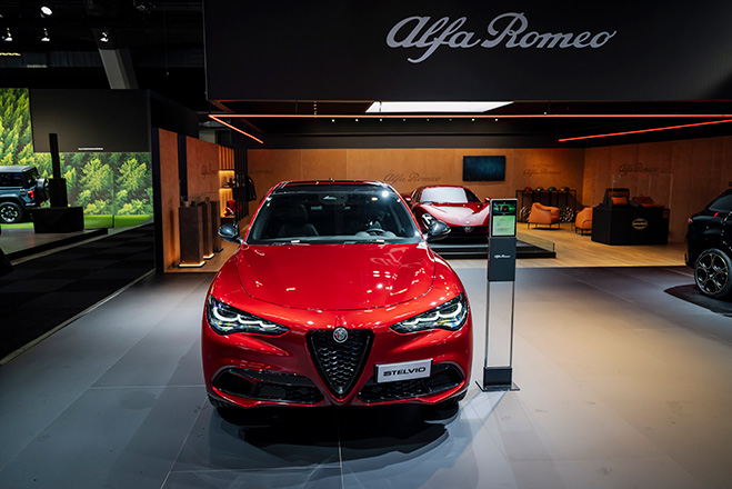 Alfa Romeo Brussels Motor Show Stand 2025 9