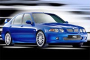 MG Rover - sportowe limuzyny X10, X20 i X30