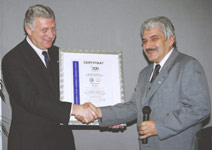Kulczyk Tradex uzyskał certyfikat jakości ISO9002 1