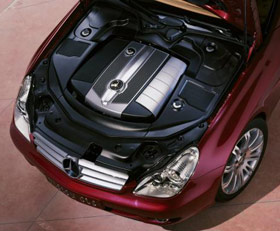 Zielone wiato dla nowego Mercedes-Benz Klasy CLS 3