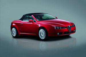 Alfa Romeo Brera Spider kabrioletem roku 2006 1