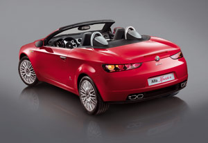 Alfa Romeo Brera Spider kabrioletem roku 2006 2