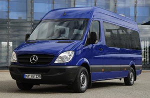 Mercedes Sprinter na pierwszym miejscu 1