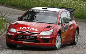 Sebastien Loeb, Dani Sordo i …Citron C4 WRC 1