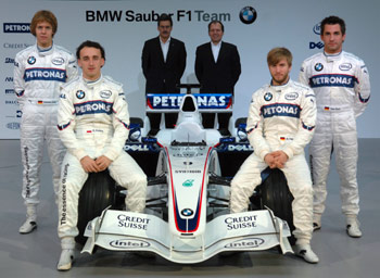 Pierwsze okrenia w Walencji - BMW Sauber F1 Team 1