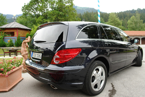 SUV-y Mercedesa w austriackim Kitzbuchel 5