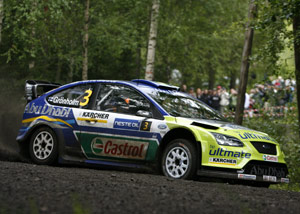 Ford Focus RS WRC zwycia w Finlandii 1