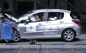 Peugeot 308 w testach NCAP 1