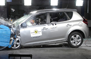 Doskonay wynik KIA cee'd w testach EuroNCAP 2