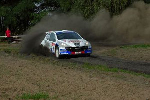 Peugeot 207 Super 2000 zwycie w Rajdzie Orlen 2