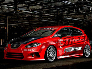 Seat Leon Cupra w stylu Need for Speed ProStreet 1