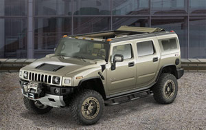 Hummer H2 Safari Concept - terenowe cabrio 1