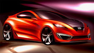 Hyundai pokae koncept Genesis Coupe 1