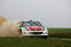 Martin Prokop testuje Citroena Xsar WRC 2