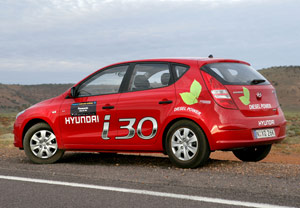 Hyundai i30 zwycia w World Solar Challenge 1