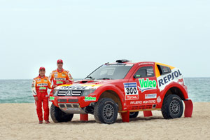 Zesp Mitsubishi planuje zwycistwo w Dakarze 2