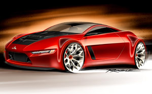 wiatowa premiera Mitsubishi Concept-RA 1