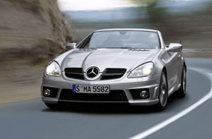 Mercedes SLK 55 AMG w wersji po liftingu 1