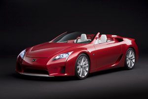 Lexus LF-A Roadster w Detroit 1