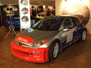 Peugeot 206 WRC w Muzeum Techniki 1