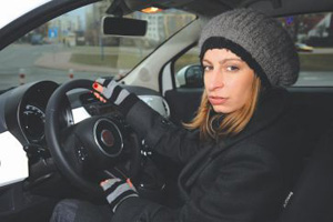 Magdalena Schejbal now twarz Fiata 500 1
