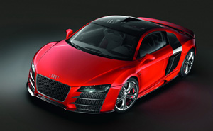 Audi R8 V12 TDI Le Mans w Genewie 1