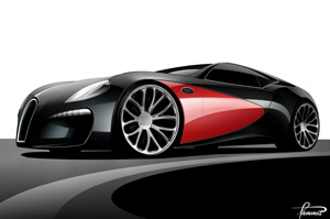 Nowe Bugatti Streamliner! 1