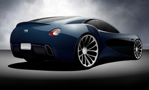 Nowe Bugatti Streamliner! 2