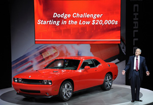 Dodge Challenger na salonie w Nowym Jorku 3