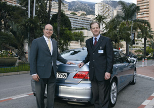 BMW Hydrogen 7 w rkach Ksicia Alberta II 1