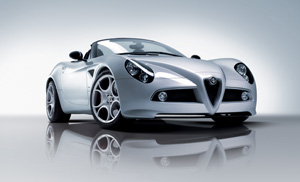 Pikna Alfa 8C Spider - nowe zdjcia 2